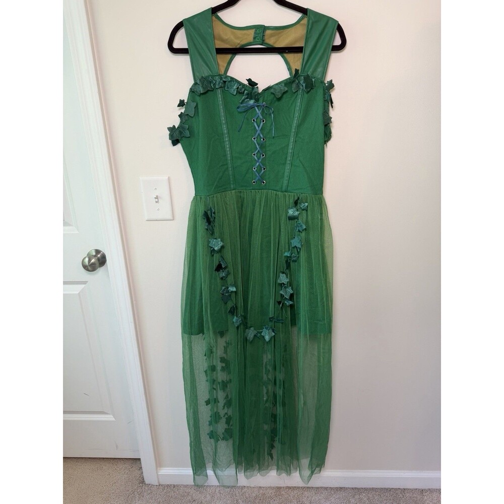 Spirit Halloween Poison Ivy Batman Costume Dress Only Women’s Large